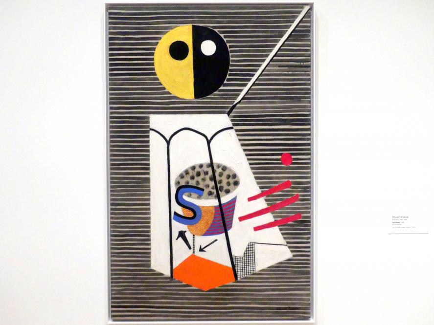 Stuart Davis (1922–1957), Salzstreuer, New York, Museum of Modern Art (MoMA), Saal 514, 1931