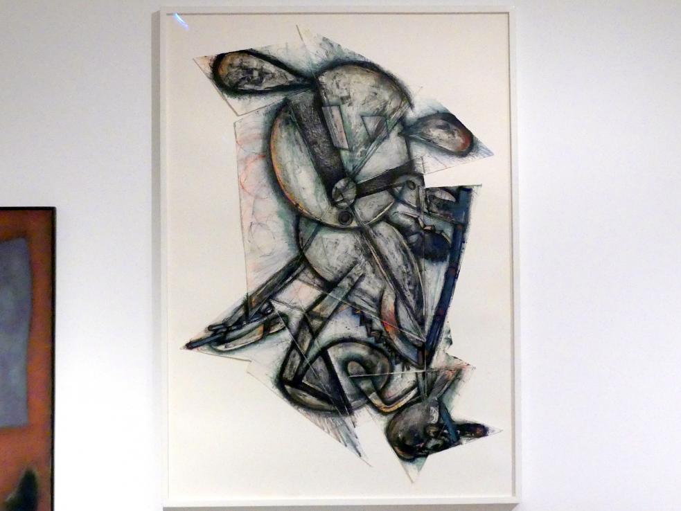 Elizabeth Murray (1987–1989), Up Dog, New York, Museum of Modern Art (MoMA), Saal 516, 1987–1988
