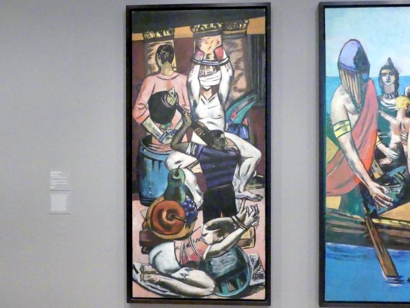 Max Beckmann (1905–1950), Abreise, New York, Museum of Modern Art (MoMA), Saal 522, 1932–1935, Bild 2/5
