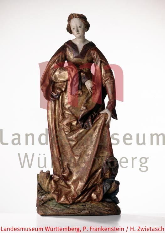 Jörg Lederer (Werkstatt) (1513–1525), Hl. Margarethe, Stuttgart, Landesmuseum Württemberg, um 1520–1525