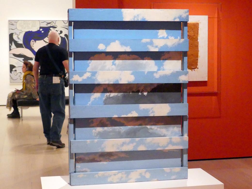Geoffrey Hendricks (1965), Kistenförmiger Himmel, New York, Museum of Modern Art (MoMA), Saal 410, 1965, Bild 2/4
