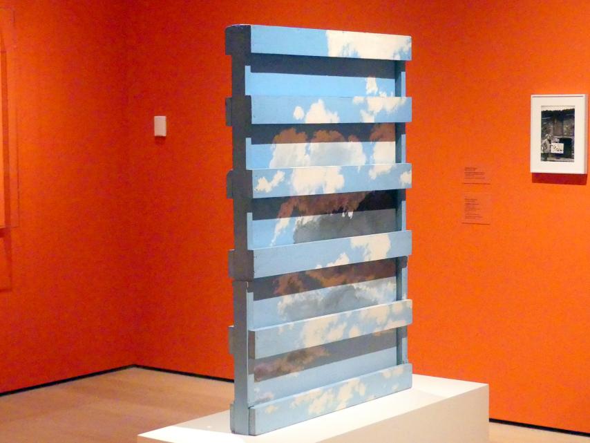 Geoffrey Hendricks (1965), Kistenförmiger Himmel, New York, Museum of Modern Art (MoMA), Saal 410, 1965, Bild 3/4