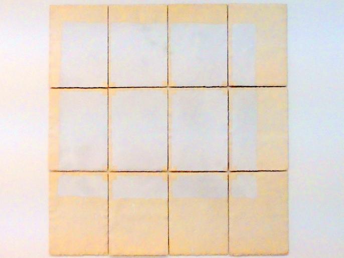 Robert Ryman (1961–1992), Classico 5, New York, Museum of Modern Art (MoMA), Saal 413, 1968, Bild 1/2
