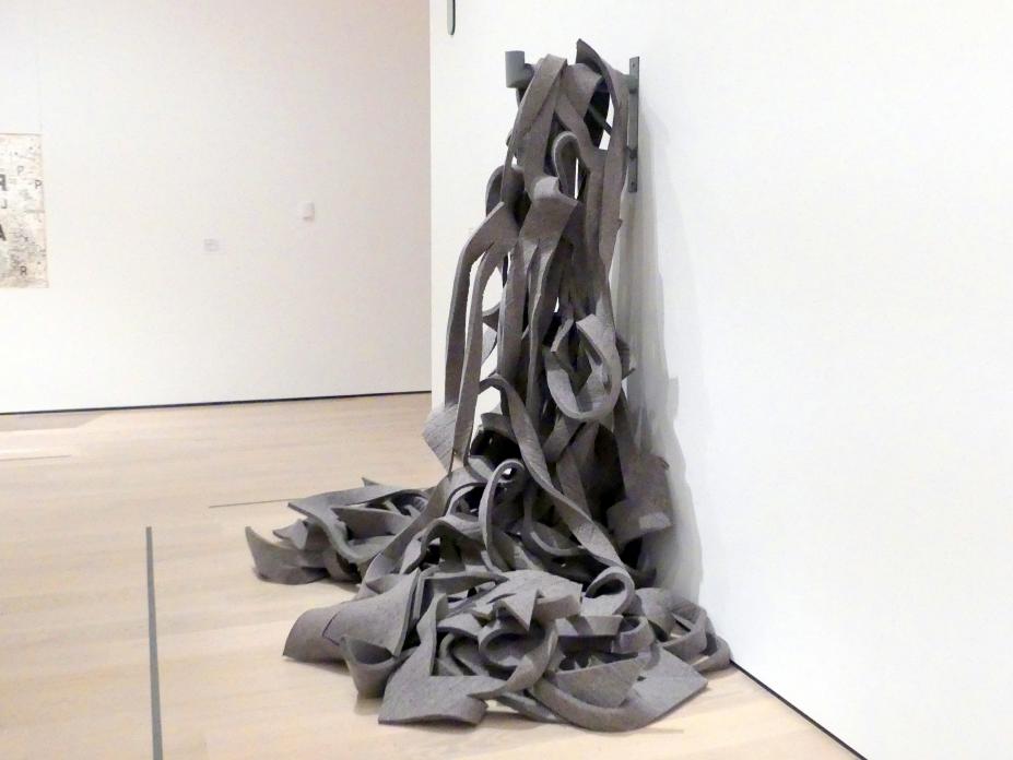 Robert Morris (1967), Ohne Titel (Gewirr), New York, Museum of Modern Art (MoMA), Saal 413, 1967, Bild 3/4
