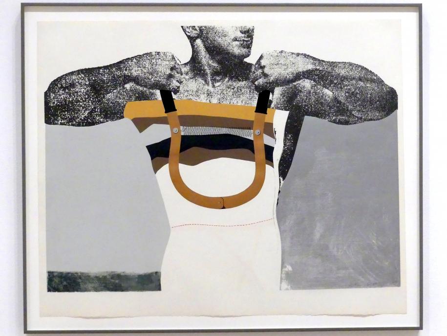Richard Hamilton (1949–1981), Adonis in Y-Fronten, New York, Museum of Modern Art (MoMA), Saal 416, 1963