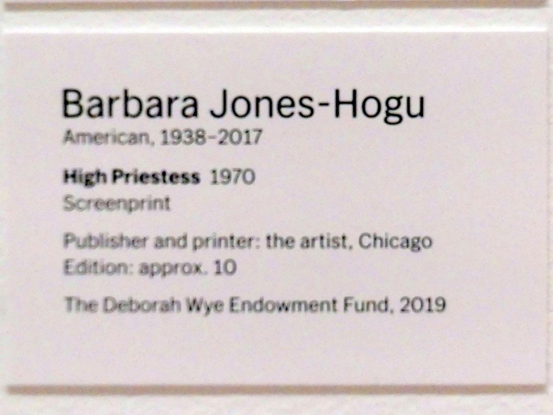 Barbara Jones-Hogu (1969–1970), Hohepriesterin, New York, Museum of Modern Art (MoMA), Saal 420, 1970, Bild 2/2