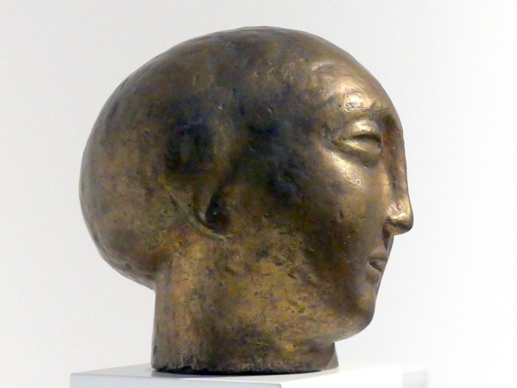 Will Lammert (1912–1957), Kopf einer "Goldenen Figur", Nürnberg, Germanisches Nationalmuseum, Saal 210, 1914, Bild 3/4