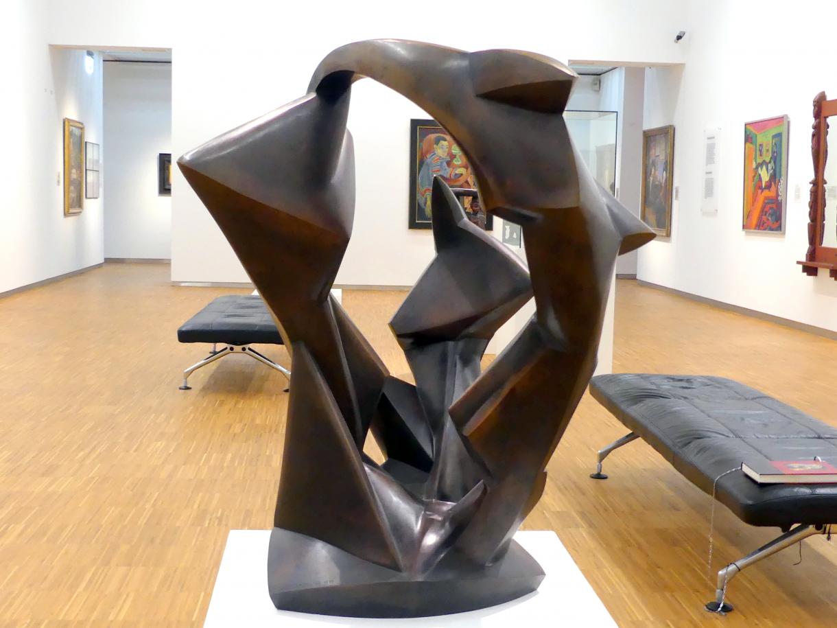 Rudolf Belling (1919–1925), Dreiklang, Nürnberg, Germanisches Nationalmuseum, Saal 211, 1919, Bild 3/5