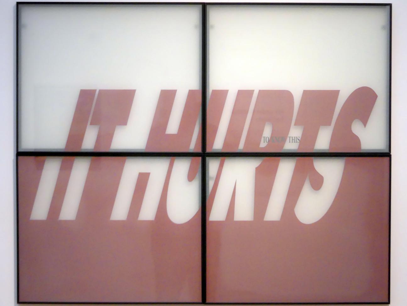 Jochen Gerz (1993–1997), Walter at the Helm of Beauty, Nürnberg, Germanisches Nationalmuseum, Saal 221, 1993, Bild 2/6