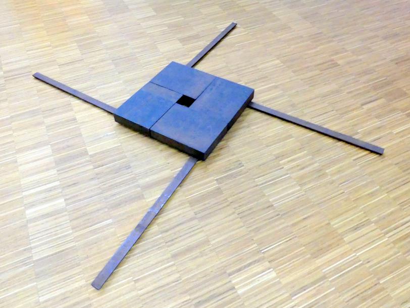 Heinz-Günter Prager (1989–1990), Quadratkreuz 6/89, Nürnberg, Germanisches Nationalmuseum, Saal 230, 1989, Bild 2/3