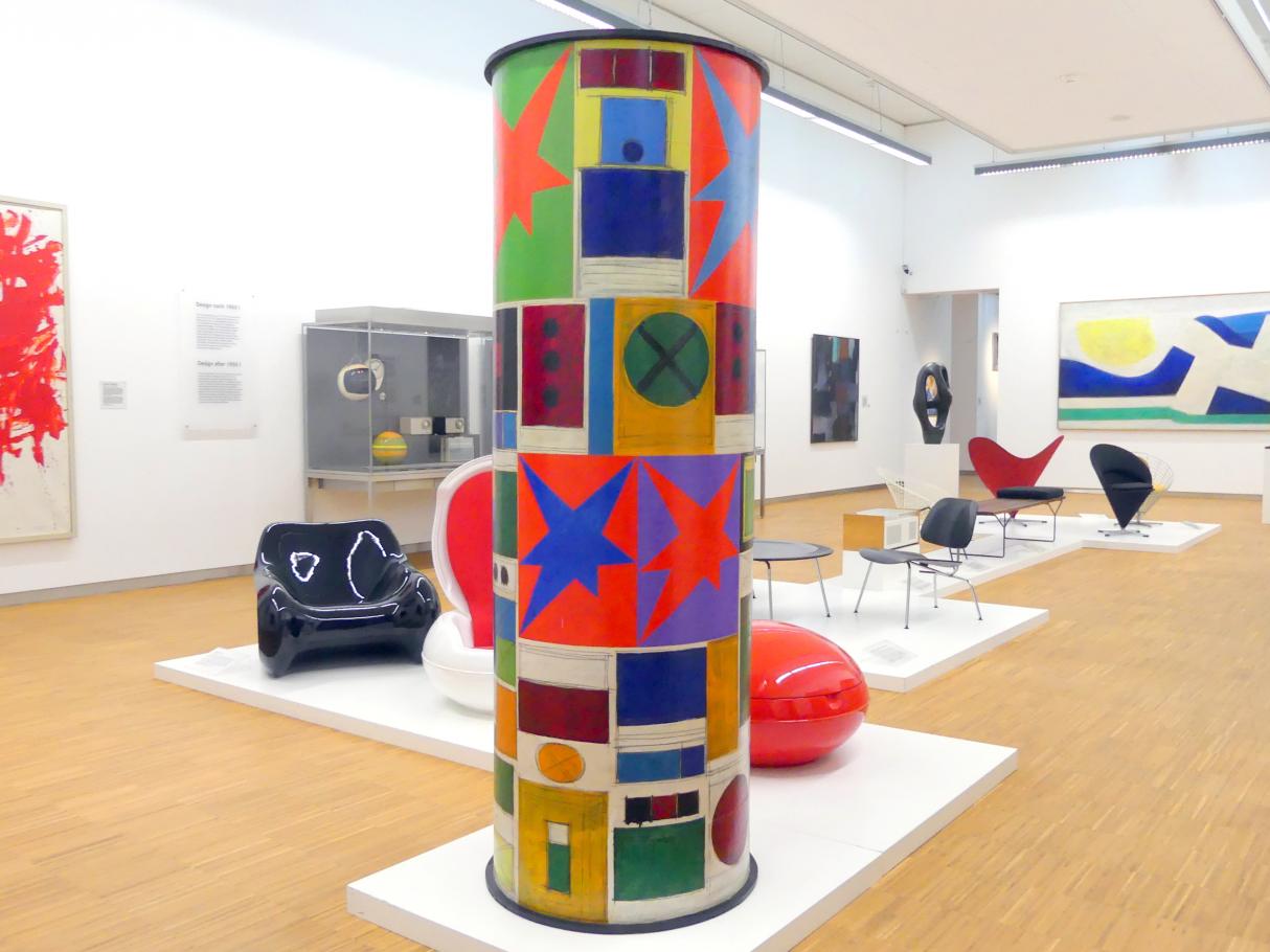 Herbert Kaufmann (1966), Hommage à Litfaß, Nürnberg, Germanisches Nationalmuseum, Saal 231, 1966, Bild 2/3