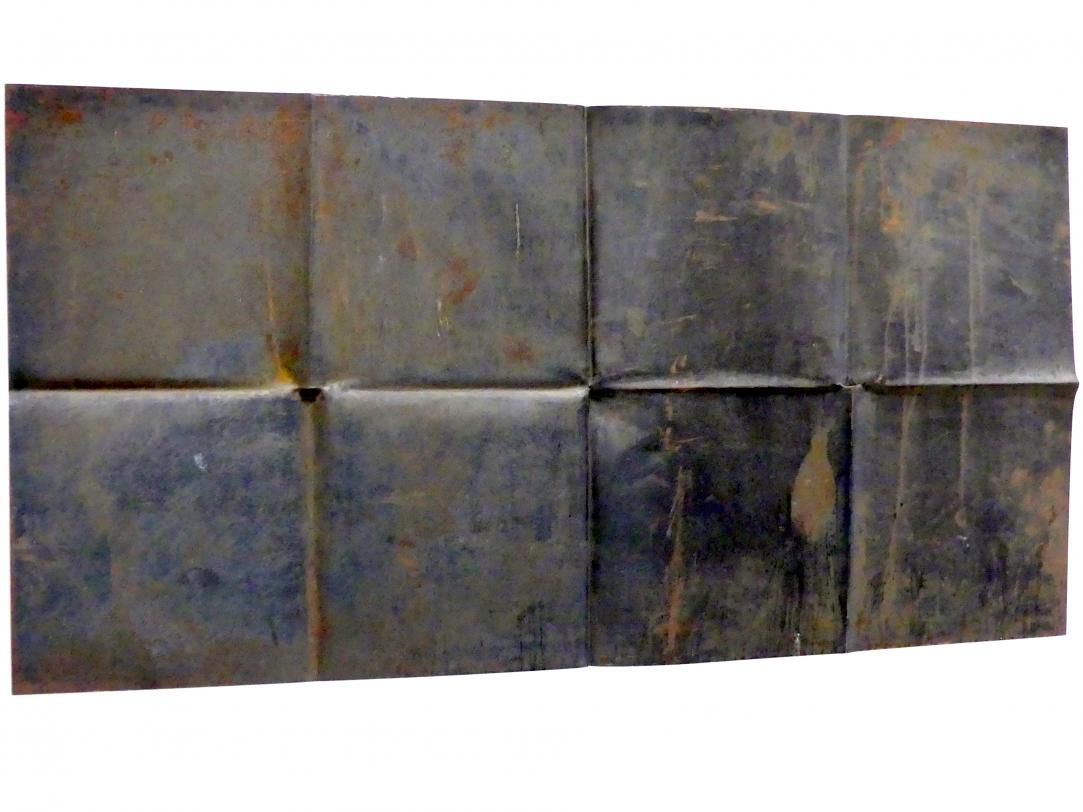 Ansgar Nierhoff (1969–1977), Entfaltung - 2 Achsen, Nürnberg, Germanisches Nationalmuseum, Untergeschoss, 1977, Bild 2/5