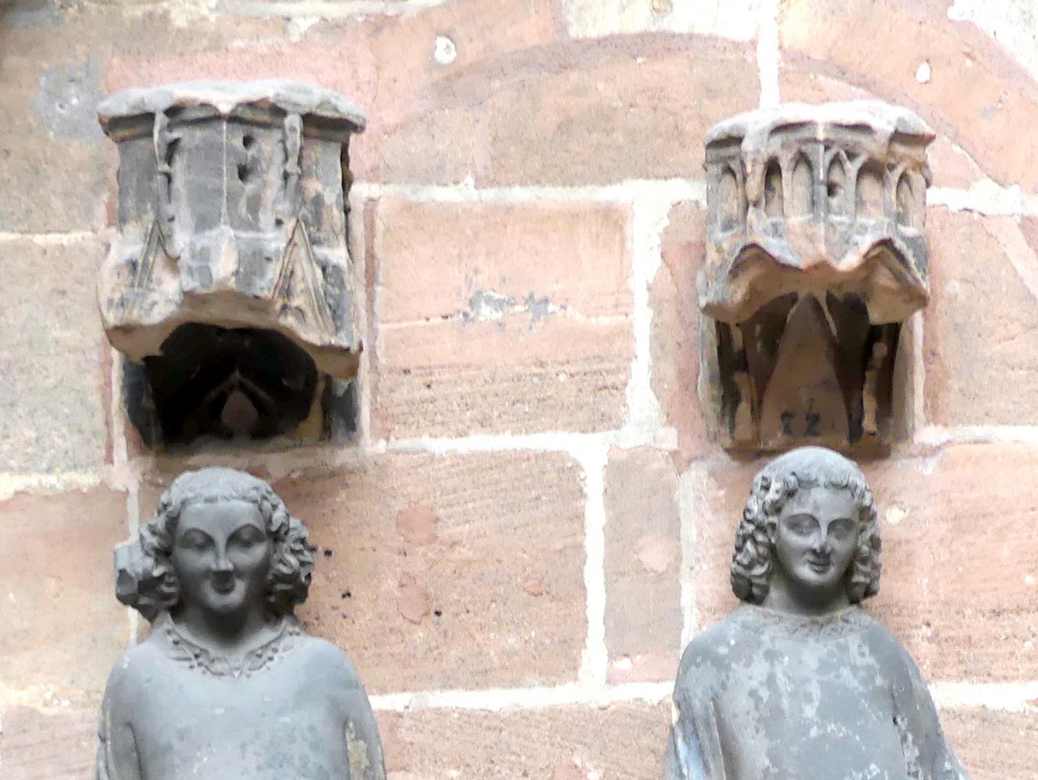 Baldachine, Nürnberg, Kirche St. Sebald, jetzt Nürnberg, Germanisches Nationalmuseum, Saal 31, um 1370