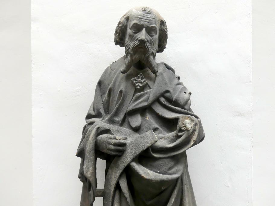 Prophet Jesaja, Nürnberg, Hauptmarkt, jetzt Nürnberg, Germanisches Nationalmuseum, Saal 30, um 1385–1392, Bild 4/5