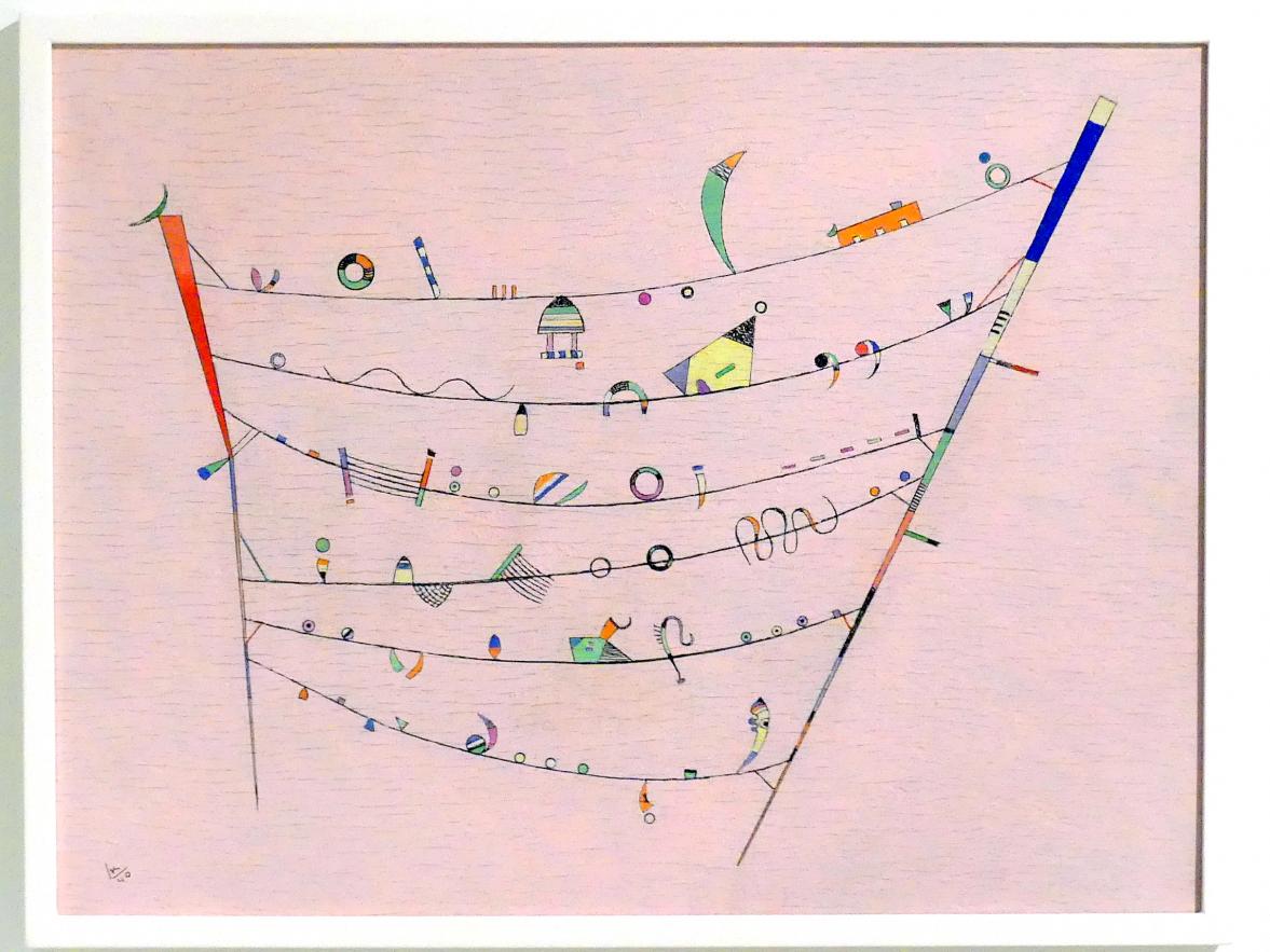 Wassily Kandinsky (1900–1943), Kleine Akzente, New York, Solomon R. Guggenheim Museum, Thannhauser Collection, 1940, Bild 2/3