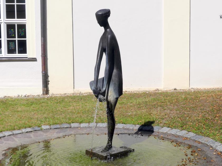 Herbert Volwahsen (1949–1965), Große Fußwaschende, Regensburg, Stadtpark, 1965, Bild 3/10