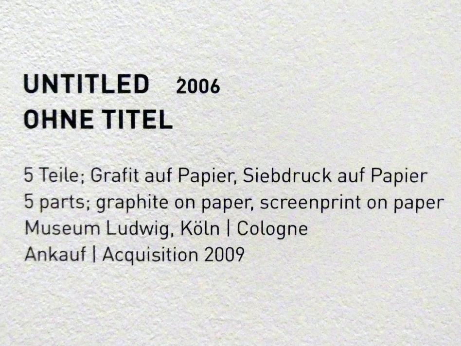 Lucy McKenzie (1997–2019), Ohne Titel, München, Museum Brandhorst, Ausstellung "Lucy McKenzie - Prime Suspect" vom 10.09.2020 - 21.02.2021, Saal -1.5, 2006, Bild 6/6