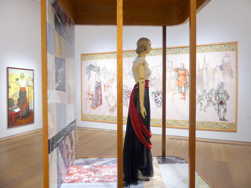 Lucy McKenzie (1997&ndash;2019), Arkade 2, München, Museum Brandhorst, Ausstellung "Lucy McKenzie - Prime Suspect" vom 10.09.2020 - 21.02.2021, Saal -1.8, 2019, Bild 3/4