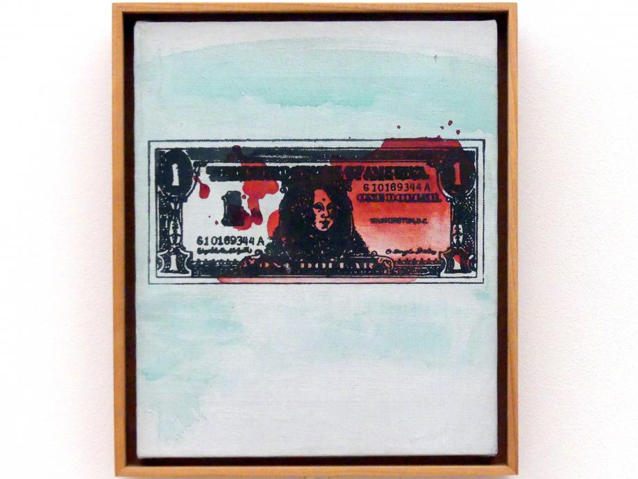 Andy Warhol: 1-Dollar-Banknote (Vorderseite), 1962