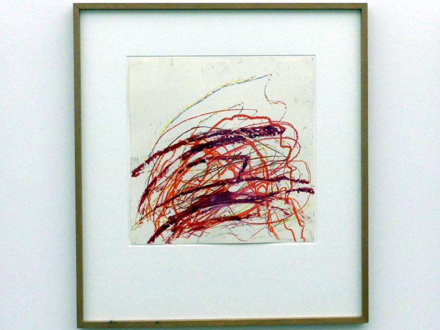 Cy Twombly (1953–2011), Gaeta Set (For the love of fire & water), München, Museum Brandhorst, Saal 1.1, 1981, Bild 3/12