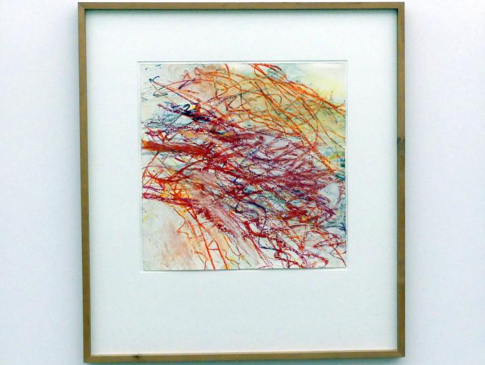 Cy Twombly (1953–2011), Gaeta Set (For the love of fire & water), München, Museum Brandhorst, Saal 1.1, 1981, Bild 4/12