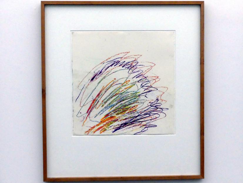 Cy Twombly (1953–2011), Gaeta Set (For the love of fire & water), München, Museum Brandhorst, Saal 1.1, 1981, Bild 5/12