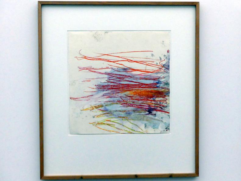 Cy Twombly (1953–2011), Gaeta Set (For the love of fire & water), München, Museum Brandhorst, Saal 1.1, 1981, Bild 7/12