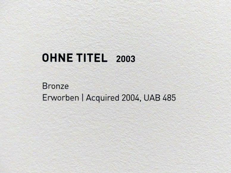 Cy Twombly (1953–2011), Ohne Titel, München, Museum Brandhorst, Saal 1.1, 2003, Bild 4/4