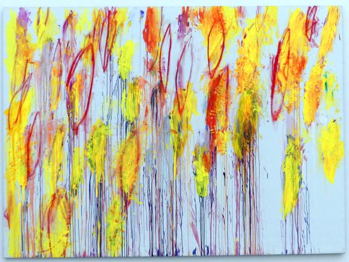 Cy Twombly (1953–2011), Lepanto I-XII, München, Museum Brandhorst, Saal 1.2, 2001, Bild 2/15