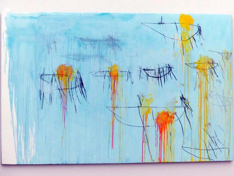 Cy Twombly (1953–2011), Lepanto I-XII, München, Museum Brandhorst, Saal 1.2, 2001, Bild 4/15