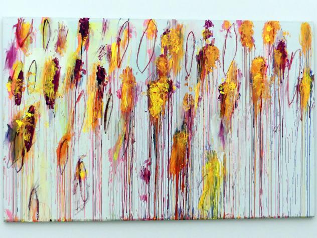 Cy Twombly (1953–2011), Lepanto I-XII, München, Museum Brandhorst, Saal 1.2, 2001, Bild 9/15