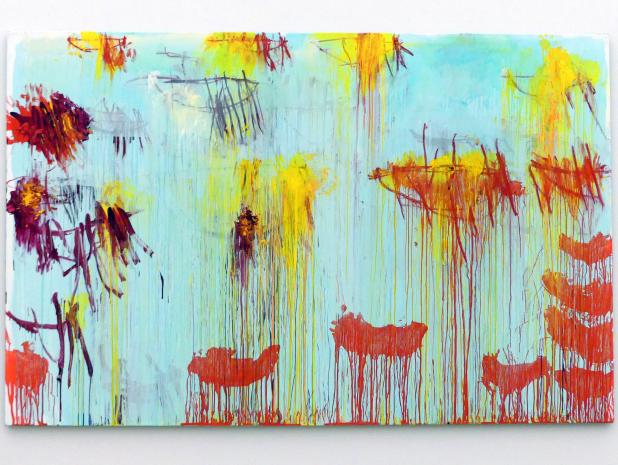 Cy Twombly (1953–2011), Lepanto I-XII, München, Museum Brandhorst, Saal 1.2, 2001, Bild 12/15