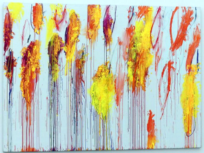 Cy Twombly (1953–2011), Lepanto I-XII, München, Museum Brandhorst, Saal 1.2, 2001, Bild 13/15