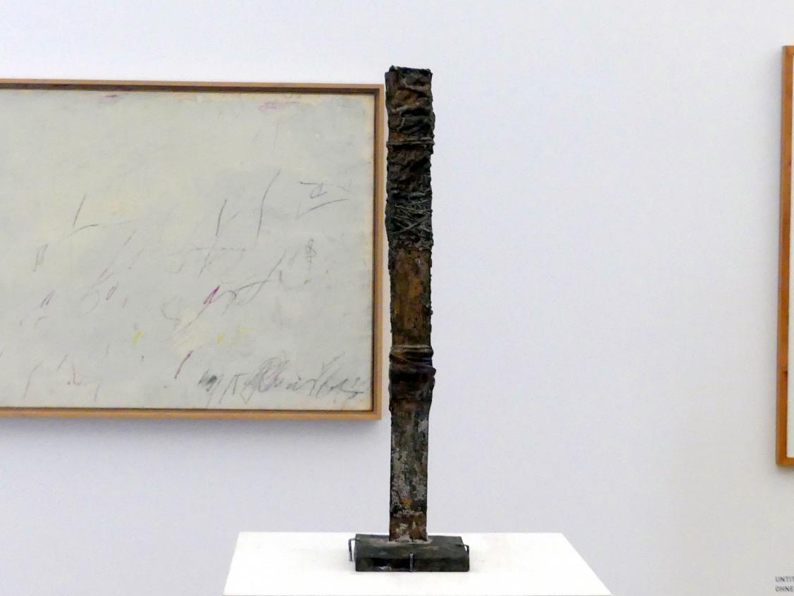 Cy Twombly (1953–2011), Ohne Titel (New York), München, Museum Brandhorst, Saal 1.6, 1955, Bild 2/3