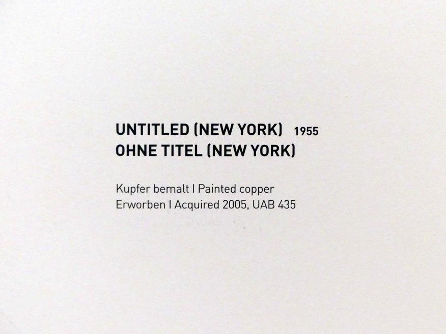 Cy Twombly (1953–2011), Ohne Titel (New York), München, Museum Brandhorst, Saal 1.6, 1955, Bild 3/3