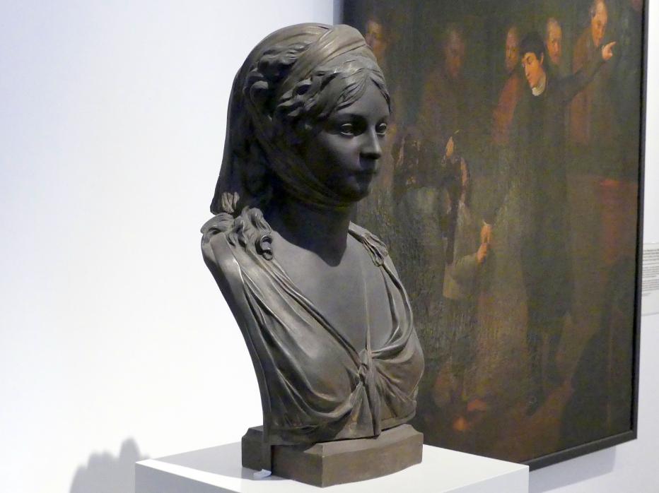 Johann Gottfried Schadow (1789–1826), Büste der Kronprinzessin und späteren Königin Luise von Preußen, Nürnberg, Germanisches Nationalmuseum, 19. Jahrhundert - 1, 1794–1795, Bild 2/5