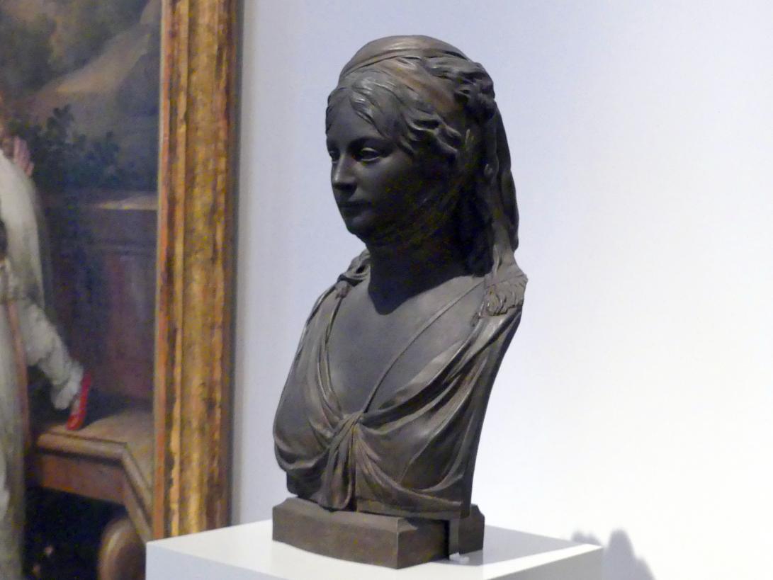 Johann Gottfried Schadow (1789–1826), Büste der Kronprinzessin und späteren Königin Luise von Preußen, Nürnberg, Germanisches Nationalmuseum, 19. Jahrhundert - 1, 1794–1795, Bild 3/5