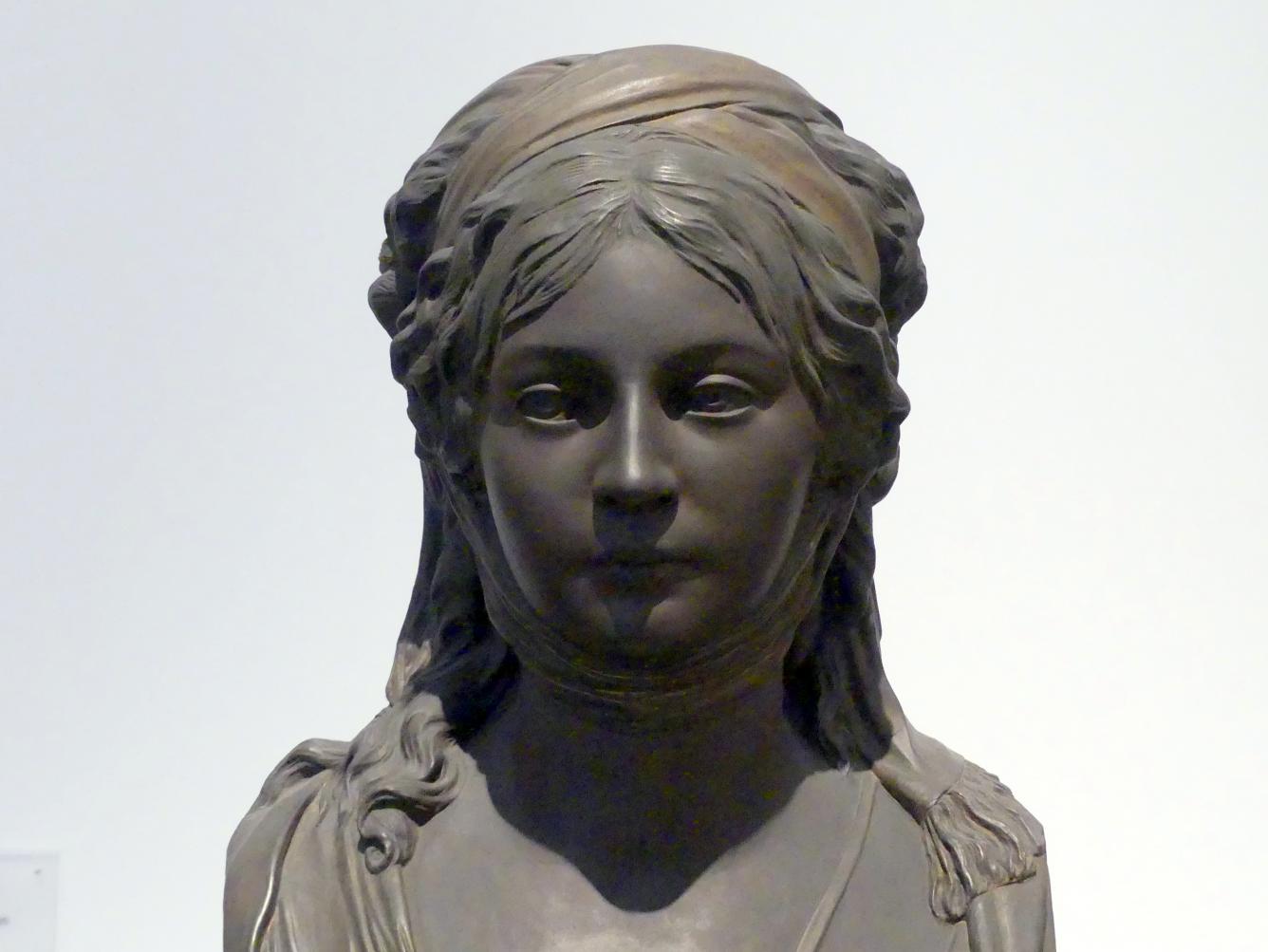 Johann Gottfried Schadow (1789–1826), Büste der Kronprinzessin und späteren Königin Luise von Preußen, Nürnberg, Germanisches Nationalmuseum, 19. Jahrhundert - 1, 1794–1795, Bild 4/5