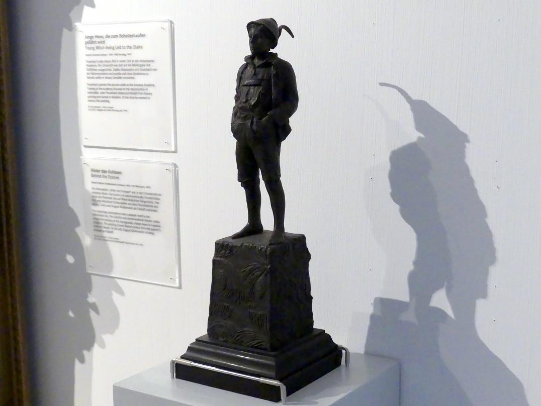 Josef Piffrader (1910), Südtiroler Bub, Nürnberg, Germanisches Nationalmuseum, 19. Jahrhundert - 9, 1910, Bild 2/4