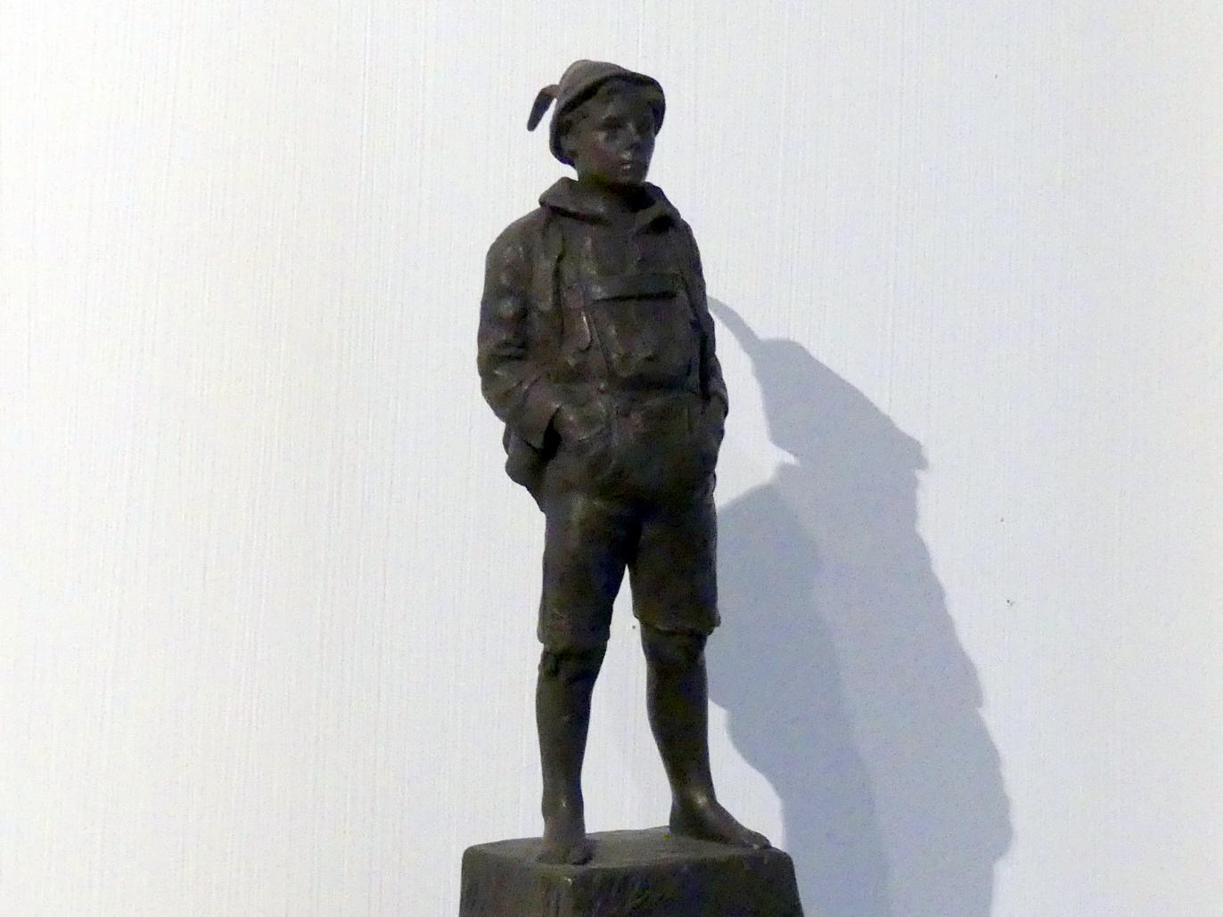 Josef Piffrader (1910), Südtiroler Bub, Nürnberg, Germanisches Nationalmuseum, 19. Jahrhundert - 9, 1910, Bild 3/4