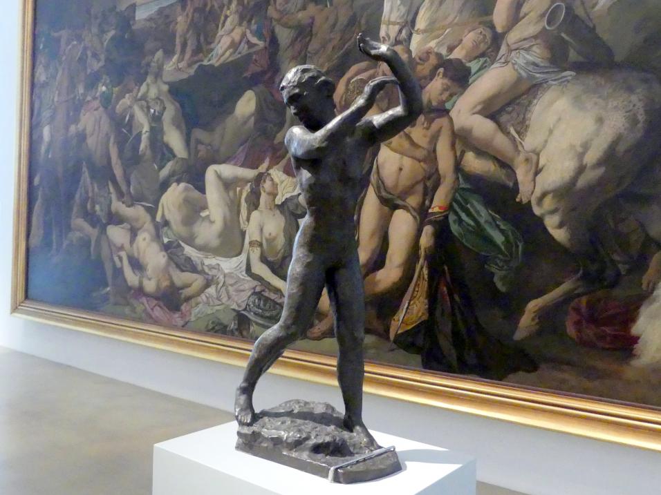 Karl Albiker (1909–1922), Fliehende - Daphne, Nürnberg, Germanisches Nationalmuseum, 19. Jahrhundert - 10, 1909, Bild 2/9