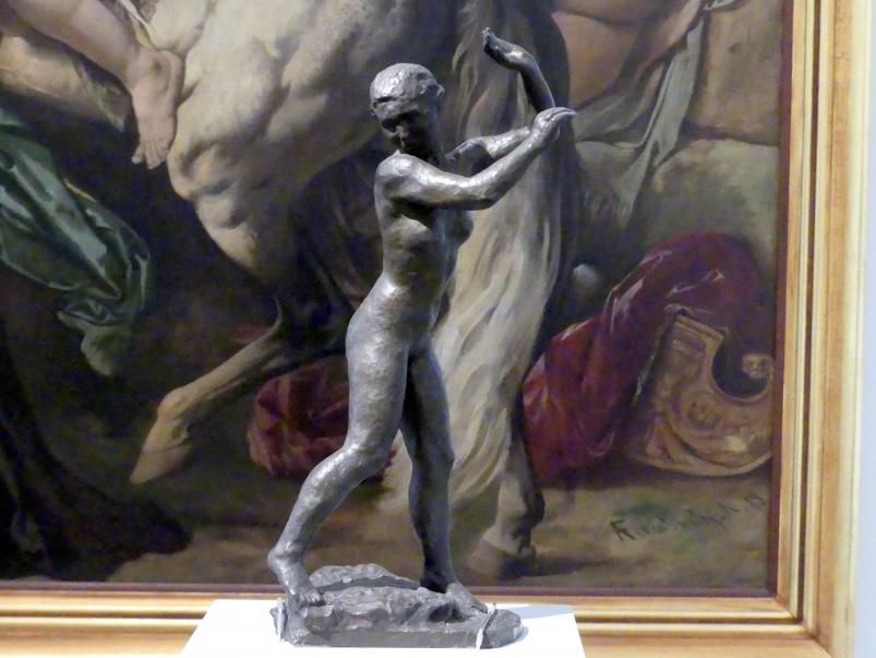 Karl Albiker (1909–1922), Fliehende - Daphne, Nürnberg, Germanisches Nationalmuseum, 19. Jahrhundert - 10, 1909, Bild 3/9