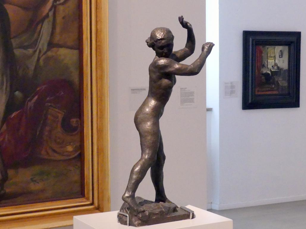 Karl Albiker (1909–1922), Fliehende - Daphne, Nürnberg, Germanisches Nationalmuseum, 19. Jahrhundert - 10, 1909, Bild 4/9