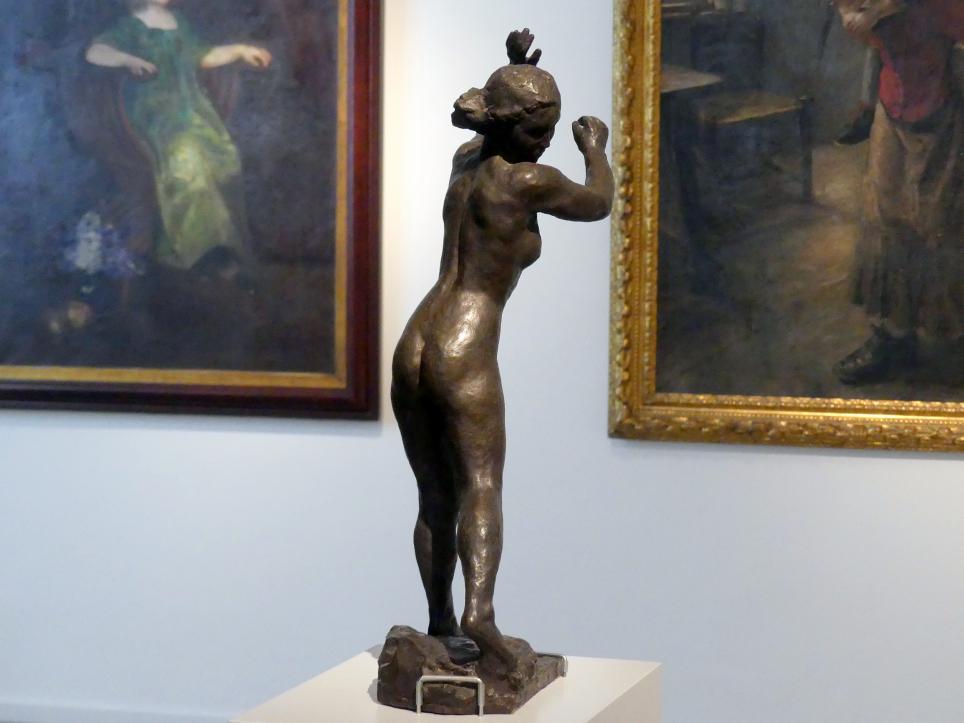 Karl Albiker (1909–1922), Fliehende - Daphne, Nürnberg, Germanisches Nationalmuseum, 19. Jahrhundert - 10, 1909, Bild 5/9