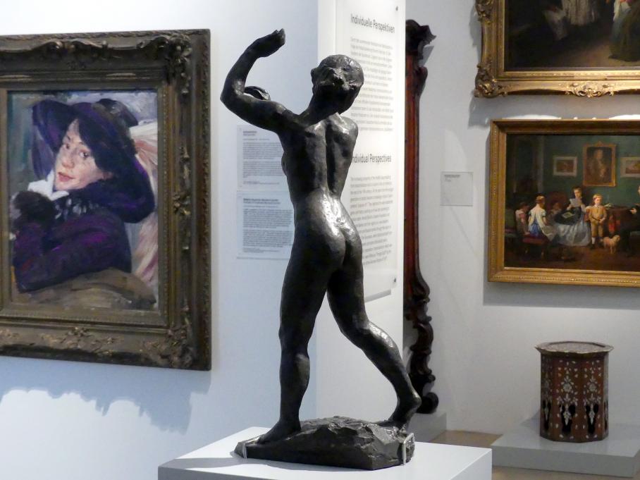 Karl Albiker (1909–1922), Fliehende - Daphne, Nürnberg, Germanisches Nationalmuseum, 19. Jahrhundert - 10, 1909, Bild 7/9