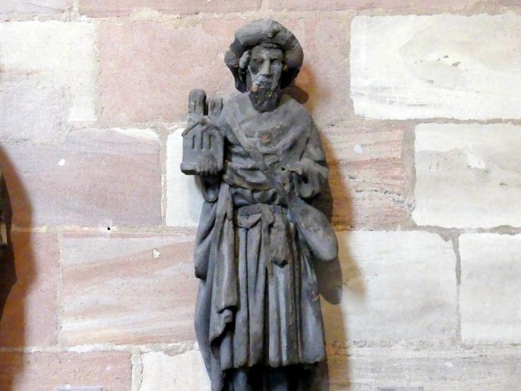 Heiliger Sebaldus, Nürnberg, Kirche St. Sebald, jetzt Nürnberg, Germanisches Nationalmuseum, Saal 32, um 1440–1450, Bild 2/4