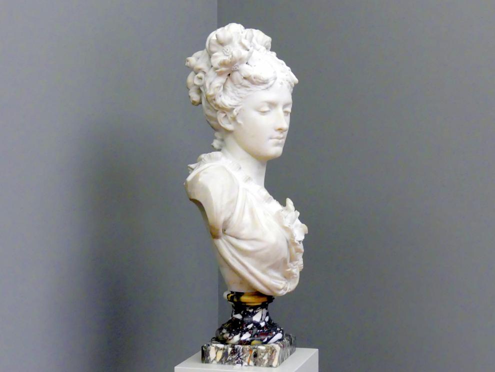 Albert-Ernest Carrier-Belleuse (1863–1875), Flora, München, Neue Pinakothek in der Alten Pinakothek, Saal II, um 1870–1880, Bild 2/4