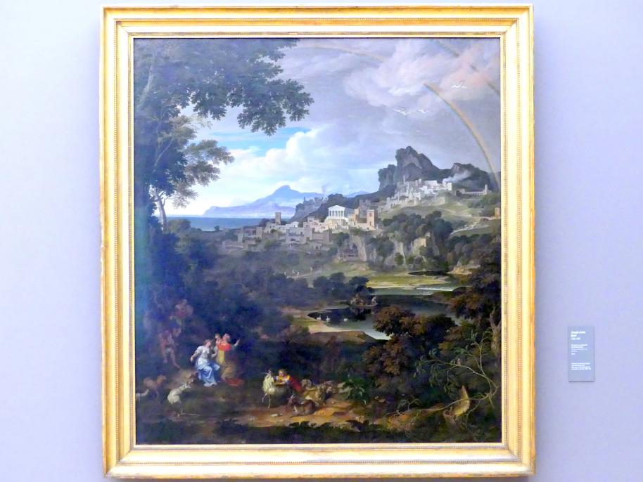 Joseph Anton Koch: Heroische Landschaft mit Regenbogen, 1812