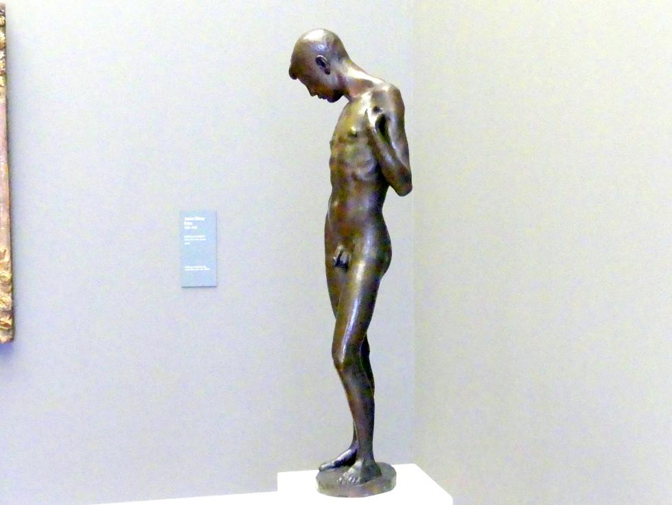Aristide Maillol (1899–1931), Der Radrennfahrer, München, Neue Pinakothek in der Alten Pinakothek, Saal IIb, 1907–1908, Bild 2/5