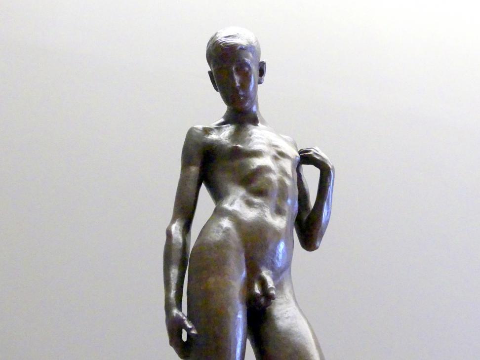 Aristide Maillol (1899–1931), Der Radrennfahrer, München, Neue Pinakothek in der Alten Pinakothek, Saal IIb, 1907–1908, Bild 4/5